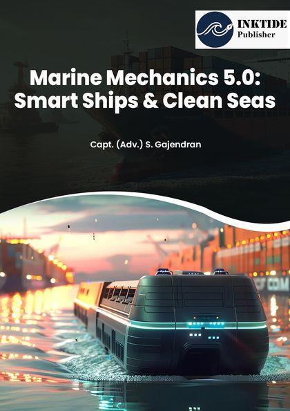 Marine Mechanics 5.0: Smart Ships & Clean Seas — front cover by Capt. (Adv.) S. Gajendran