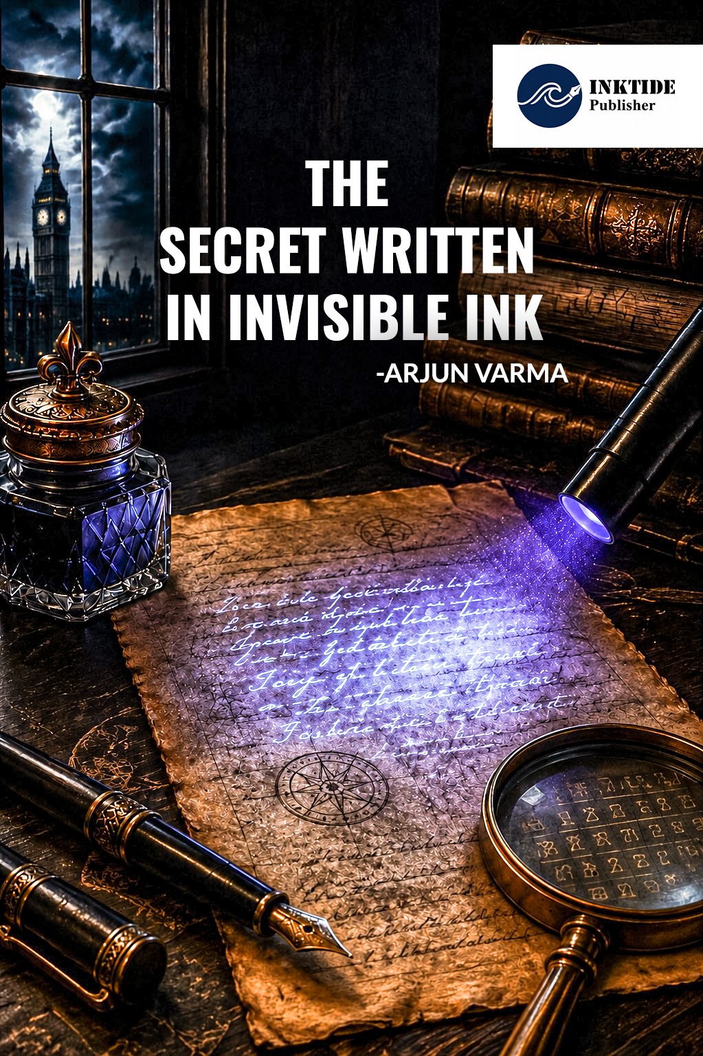 The Secret Written in Invisible Ink — cover