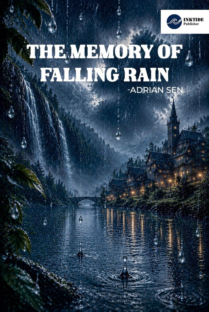 The Memory of Falling Rain — front cover by Adrian Sen