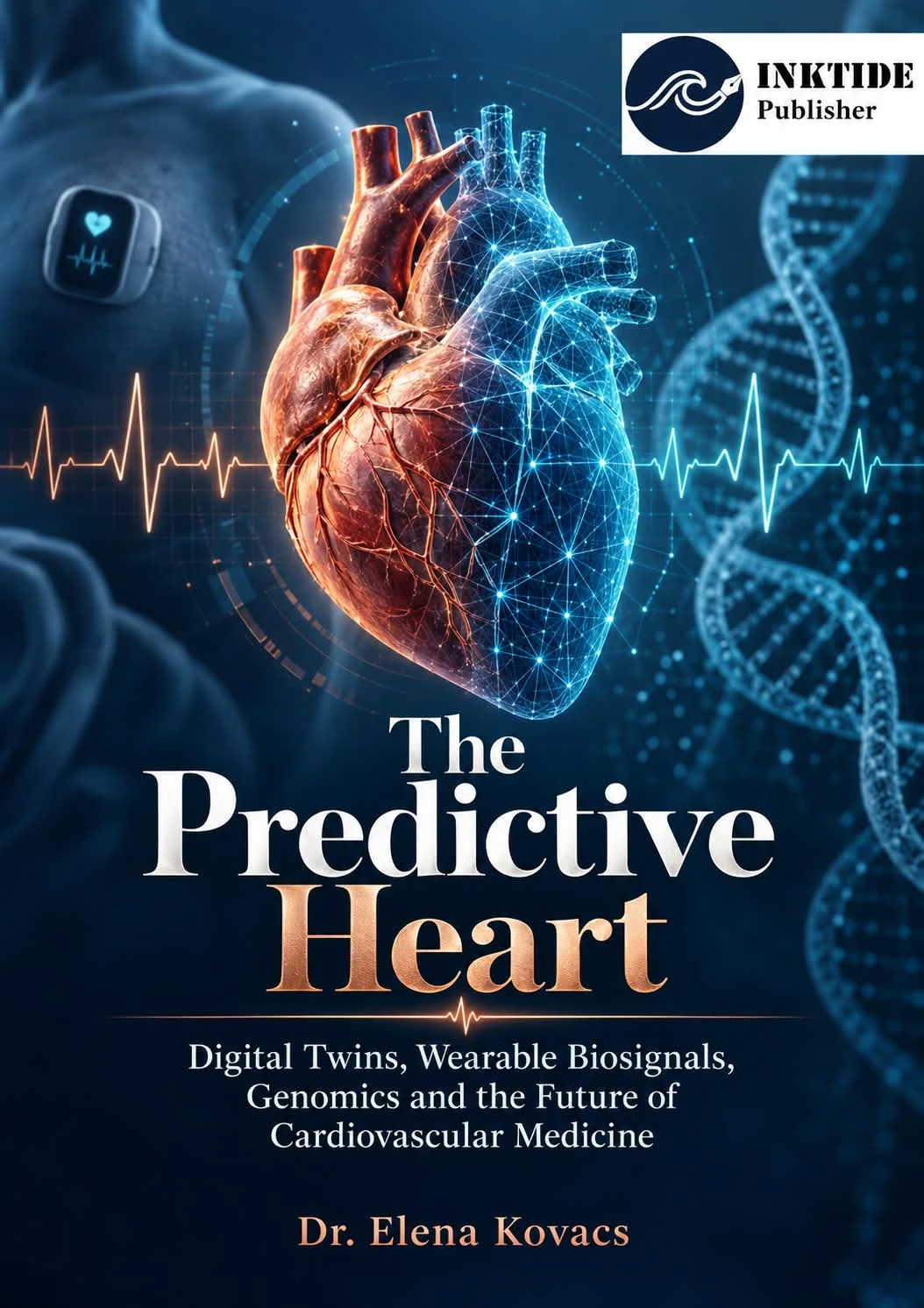 The Predictive Heart: Digital Twins, Wearable Biosignals, Genomics and the Future of Cardiovascular Medicine — front cover
