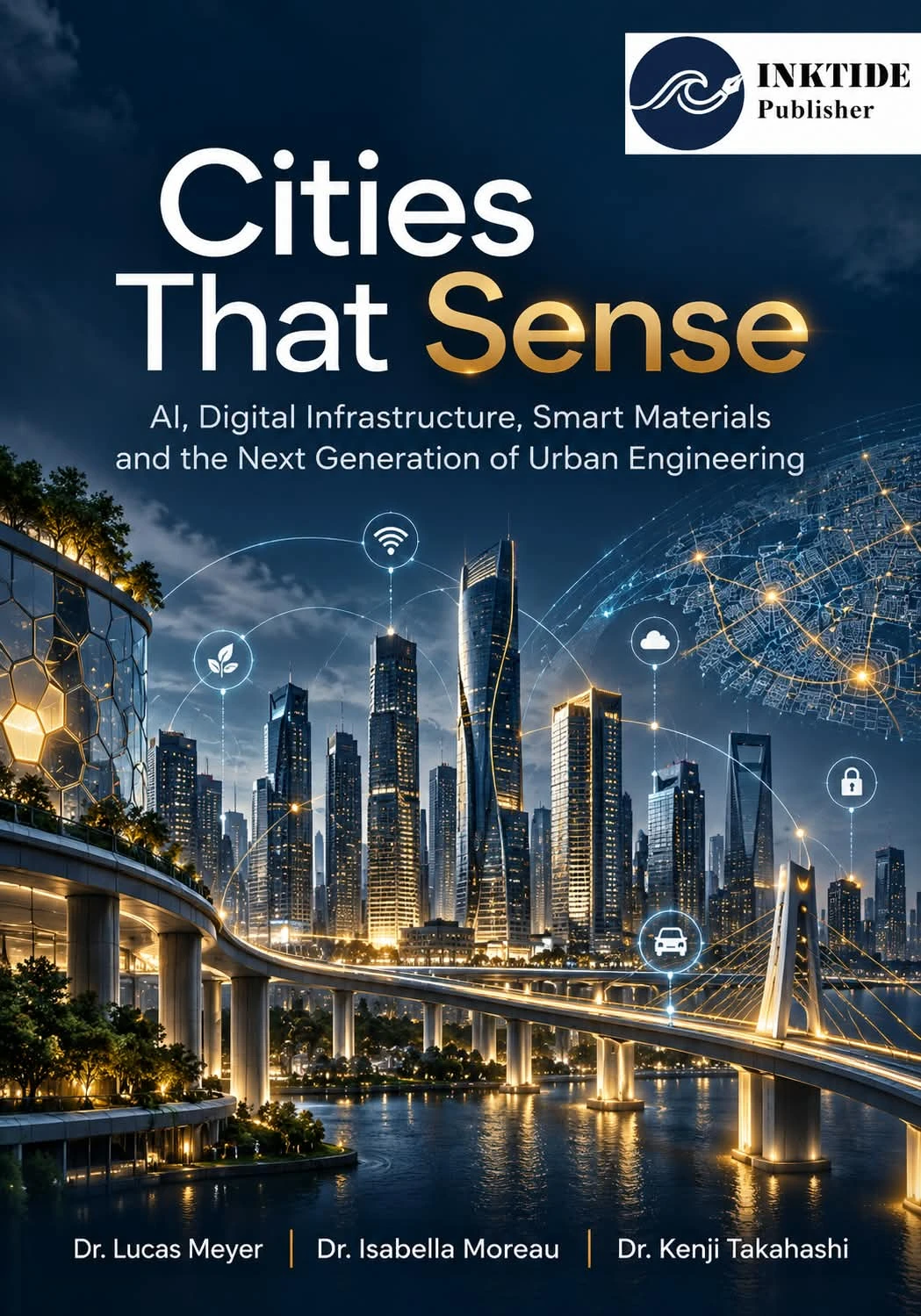 Cities That Sense: AI, Digital Infrastructure, Smart Materials and the Next Generation of Urban Engineering — front cover